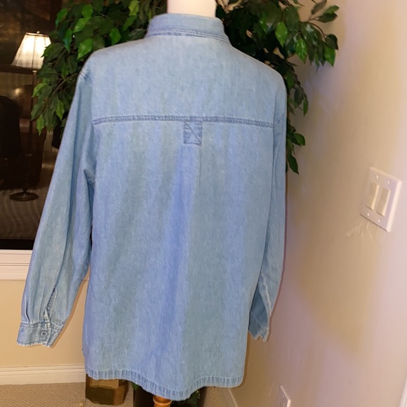 Passion-I Embroidered Button Up Western 100% Cotton Americana Shirt XL L/S Horse - Picture 2 of 11